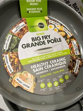 GreenPan white / grey Frypan